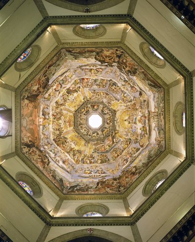 The Last Judgement, from the cupola of the Duomo, 1572-79 by Giorgio Vasari